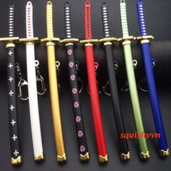 Móc Khoá Kiếm Katana Zoro - Huyền Thoại One Piece, Trang Trí Phụ Kiện Độc Đáo Cho Fan Anime