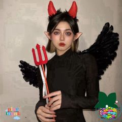 Cánh Thiên Thần Hóa Trang Ác Quỷ - Phụ Kiện Cosplay Halloween ấn Tượng cho Đám Tiệc và Lễ Hội, Nhiều Kích Thước Available