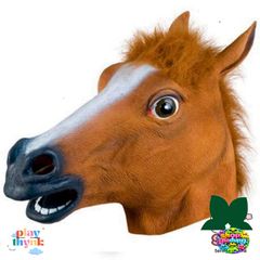 Mặt Nạ Silicon Ngựa Cosplay - Đồ Chơi Hài Hước Halloween cho Fandom Tây Du Ký, Thiết Kế Dễ Dàng Thoải Mái