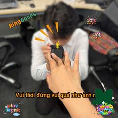 Nhẫn Troll Ngón Giữa RingOoops - Quà Tặng Hài Hước Độc Lạ Trang Trí Bàn Làm Việc, Thể Hiện Cá Tính ấn Tượng