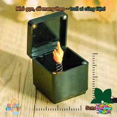 Nhẫn Troll Ngón Giữa RingOoops - Quà Tặng Hài Hước Độc Lạ Trang Trí Bàn Làm Việc, Thể Hiện Cá Tính ấn Tượng