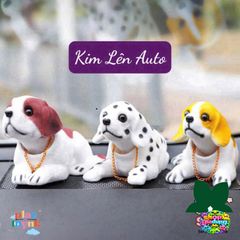 Chó Lắc Lư Vui Nhộn - Trang Trí Ô Tô Ngộ Nghĩnh, Tạo Không Khí Vui Vẻ, Phụ Kiện Dễ Thương Cho Taplo Xe Hơi