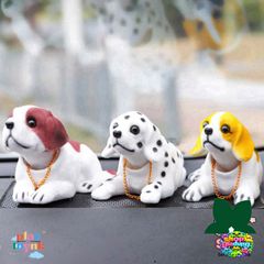 Chó Lắc Lư Vui Nhộn - Trang Trí Ô Tô Ngộ Nghĩnh, Tạo Không Khí Vui Vẻ, Phụ Kiện Dễ Thương Cho Taplo Xe Hơi