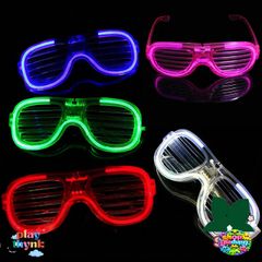 Kính Thời Trang Gắn Đèn LED Nhiều Màu Cho Tiệc, Bar, Lễ Hội - Phụ Kiện Vui Nhộn và Độc Đáo cho Mùa Hè