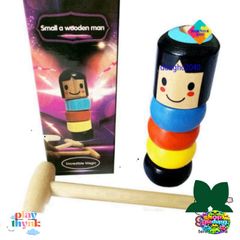 Búp bê Gỗ Daruma Nhật Bản - Đồ Chơi Ảo Thuật Truyền Thống - Độc Đáo Và Sưu Tầm