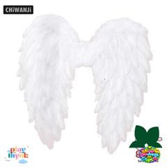 Cánh Thiên Thần Halloween Dễ Thương 3D Thời Trang Trẻ Em - Phụ Kiện Cosplay Lông Vũ Mềm Mại, Đồ Hóa Trang Độc Đáo