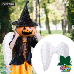Cánh Thiên Thần Halloween Dễ Thương 3D Thời Trang Trẻ Em - Phụ Kiện Cosplay Lông Vũ Mềm Mại, Đồ Hóa Trang Độc Đáo