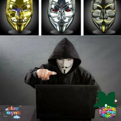 Mặt Nạ V for Vendetta - Khẩu Trang Halloween Cho Người Lớn, Phụ Kiện Lễ Hội Và Biểu Diễn COS, Mô Phỏng Nhân Vật Pop Culture