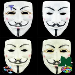 Mặt Nạ V for Vendetta - Khẩu Trang Halloween Cho Người Lớn, Phụ Kiện Lễ Hội Và Biểu Diễn COS, Mô Phỏng Nhân Vật Pop Culture