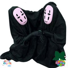 Trang phục hóa trang Vô Diện Spirited Away - Bộ cosplay hoàn chỉnh cho trẻ em và người lớn với áo, mặt nạ và găng tay