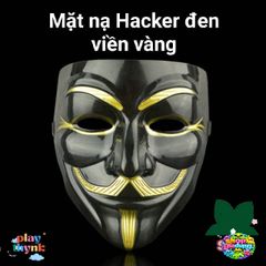 Mặt Nạ HACKER Anonymous Halloween - Đồ Hóa Trang Tuyệt Vời cho Ngày Lễ Hội, Phong Cách Vendetta độc đáo