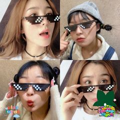 Kính Mát Thug Life Mơ Mộng - Kính Râm Phong Cách Disco Cá Tính, Chống Chói, UV400, Thời Trang và Độc Đáo cho Mọi Dịp