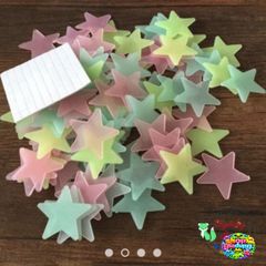 Túi Ngôi Sao Dán Tường Dạ Quang 3cm - Trang Trí Không Gian Đáng Yêu, Phát Sáng Trong Bóng Tối Cho Trẻ Em