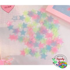 Túi Ngôi Sao Dán Tường Dạ Quang 3cm - Trang Trí Không Gian Đáng Yêu, Phát Sáng Trong Bóng Tối Cho Trẻ Em