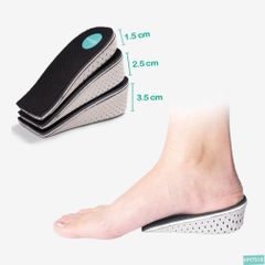Lót Giày Tăng Chiều Cao Thể Thao MWC M7018 - Đệm êm chân, Thoáng khí, Phù hợp cho Nam Nữ, Độn Đế 1.5-4.5cm
