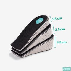 Lót Giày Tăng Chiều Cao Thể Thao MWC M7018 - Đệm êm chân, Thoáng khí, Phù hợp cho Nam Nữ, Độn Đế 1.5-4.5cm
