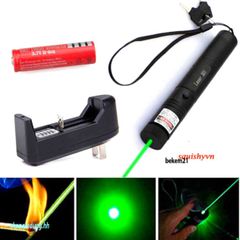 Đèn Pin Chiếu Laser Ánh Sao Sạc USB 303 - Đèn Chiếu LED Di Động Chống Thấm Nước, Phục Vụ Thuyết Trình và Giải Trí