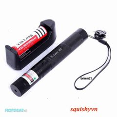 Đèn Pin Chiếu Laser Ánh Sao Sạc USB 303 - Đèn Chiếu LED Di Động Chống Thấm Nước, Phục Vụ Thuyết Trình và Giải Trí