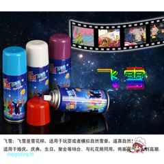 Bình Xịt Tuyết Không Tan Giáng Sinh - Trang Trí Cửa Kính và Cây Thông Noel - Phụ Kiện Giáng Sinh Độc Đáo