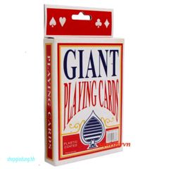 Bộ Bài Tây Poker Khổng Lồ A4 - 10 Mẫu Độc Đáo, Kích Thước Lớn Dùng Cho Trình Diễn, Giảng Dạy và Sân Khấu