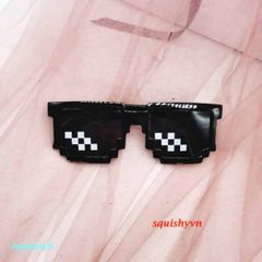 Kính Mắt Thug Life Gương Đen Unisex Phong Cách Dân Chơi - Kính Thời Trang Siêu Ngầu, Chống UV và Bụi Dành Cho Mọi Khuôn Mặt