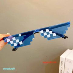 Kính Mắt Thug Life Gương Đen Unisex Phong Cách Dân Chơi - Kính Thời Trang Siêu Ngầu, Chống UV và Bụi Dành Cho Mọi Khuôn Mặt