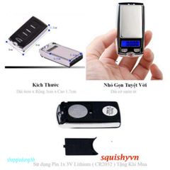 Cân Điện Tử Mini 200G - Cân Móc Khóa Trang Sức Chính Xác 0.01g, Dễ Dàng Mang Theo, Màn Hình LCD Xanh Dễ Nhìn