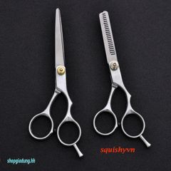 Kéo cắt tóc 6 inch thép không gỉ chuyên dụng cho thợ làm tóc - Công cụ cắt tóc chuyên nghiệp, chất lượng cao, giá rẻ