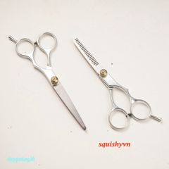 Kéo cắt tóc 6 inch thép không gỉ chuyên dụng cho thợ làm tóc - Công cụ cắt tóc chuyên nghiệp, chất lượng cao, giá rẻ