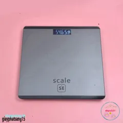 Cân Điện Tử ISCALE PHONE - Cân Sức Khỏe Tối Đa 180Kg, Mặt Kính Cường Lực, Màn Hình LCD HD, Thiết Kế Nhỏ Gọn, Đo Đúng 0.1Kg