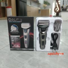 Máy Cạo Râu Sạc Điện Đa Năng Daling DL-9011 - Cạo Lông Mai, Chân Mày, Bikini, Nách - Lưỡi Kép Sắc Bén, Tiện Lợi, Sang Trọng