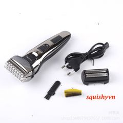 Máy Cạo Râu Sạc Điện Đa Năng Daling DL-9011 - Cạo Lông Mai, Chân Mày, Bikini, Nách - Lưỡi Kép Sắc Bén, Tiện Lợi, Sang Trọng