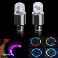 Đèn LED Neon Gắn Nắp Van Bánh Xe Đạp Điện Mô Tô Xe Hơi - Trang Trí Phát Sáng Phong Cách Thể Thao, Dễ Lắp Đặt, Hiệu Ứng Ban Đêm