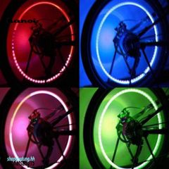 Đèn LED Neon Gắn Nắp Van Bánh Xe Đạp Điện Mô Tô Xe Hơi - Trang Trí Phát Sáng Phong Cách Thể Thao, Dễ Lắp Đặt, Hiệu Ứng Ban Đêm