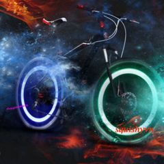 Bộ 2 Đèn Van Phát Sáng LED Cho Xe Đạp, Xe Máy, Ô Tô - Van Sáng Đẹp, Chống Nước, Pin Thay Thế, Tiết Kiệm Năng Lượng