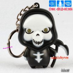 Móc Khóa HÌNH THẦN CHẾT LED Có Nhạc - Phụ Kiện Thời Trang Độc Đáo, Quà Tặng Kì Quái và Thú Vị