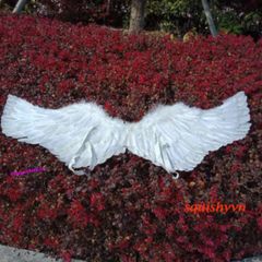 Cánh Thiên Thần Cosplay Trắng/Đen/Đỏ - Bộ Cánh Lông Vũ Dành Cho Trẻ Em và Người Lớn - Thời Trang Lễ Hội Chất Liệu Bền Tốt