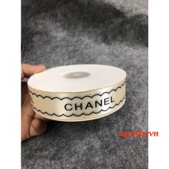 Cuộn Duy Băng In Chữ 2,5cm Dài 50m - Duy Băng Vải Lụa Thời Thượng Dùng Làm Nơ, Gói Quà, Trang Trí Hộp Hoa
