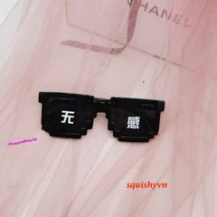 Kính Thug Life 6 Chấm Đa Màu - Kính Gương Thời Trang Minecraft Siêu Ngầu Cho Game Thủ