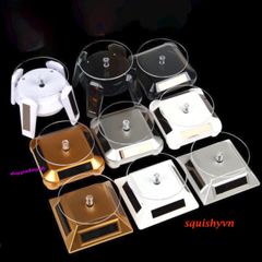 Bàn Xoay Chụp Hình 360 Độ - Đế Trưng Bày Tinh Tế Cho Đồ Trang Sức, Đồng Hồ - Tiết Kiệm Năng Lượng Mặt Trời, AB S Cao Cấp