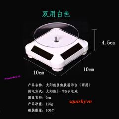 Bàn Xoay Chụp Hình 360 Độ - Đế Trưng Bày Tinh Tế Cho Đồ Trang Sức, Đồng Hồ - Tiết Kiệm Năng Lượng Mặt Trời, AB S Cao Cấp