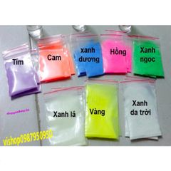 Bột Phát Sáng Dạ Quang 20g - Bột Chiếu Sáng Cho Resin Epoxy - Chất Liệu Thuần Chất, Đổ Nghệ Thuật, Đèn LED, Tạo Hiệu Ứng Độc Đáo