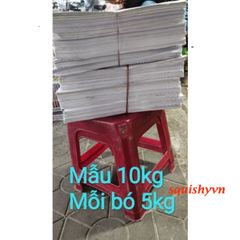 Giấy A4 In Kín 2 Mặt Cũ Chưa Dứt Ghim 1kg - Dùng Lau Kính, Gói Quà, Chèn Hàng, Chống Ẩm Tại TP Hà Nội