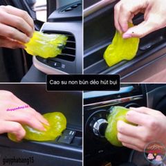 Gel đazinăng Super Clean - Slime Vệ Sinh Dọn Dẹp Ô Tô, Bàn Phím, Điện Thoại, Laptop, Giải Quyết Bụi Bẩn, Tái Sử Dụng 80g