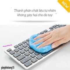 Gel đazinăng Super Clean - Slime Vệ Sinh Dọn Dẹp Ô Tô, Bàn Phím, Điện Thoại, Laptop, Giải Quyết Bụi Bẩn, Tái Sử Dụng 80g