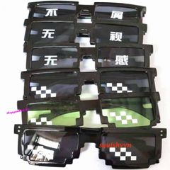 Kính Mắt Thug Life 6 Chấm Màu Sắc - Phụ Kiện Thời Trang Siêu Ngầu Dành Cho Game Thủ và Fan Minecraft