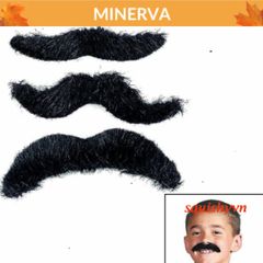 Bộ 6 Ria Mép Giả Halloween - Râu Giả Trá Hình Hài Hước Cho Tiệc Tùng Nam Nữ, Đồ Dùng Hóa Trang Sang Trọng