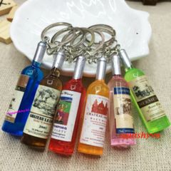 Móc Khóa Hình Chai Rượu Nhiều Màu - Phụ Kiện Thời Trang Xinh Xắn, Quà Tặng Doanh Nghiệp, Quảng Cáo, Sự Kiện