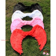 Bộ Cánh Thiên Thần Lông Vũ Siêu Mềm Cho Trẻ Em - Phụ Kiện Halloween & Tiệc Tùng, Dễ Dàng Đeo, Thoải Mái, Độc Đáo