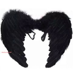 Bộ Cánh Thiên Thần Lông Vũ Siêu Mềm Cho Trẻ Em - Phụ Kiện Halloween & Tiệc Tùng, Dễ Dàng Đeo, Thoải Mái, Độc Đáo